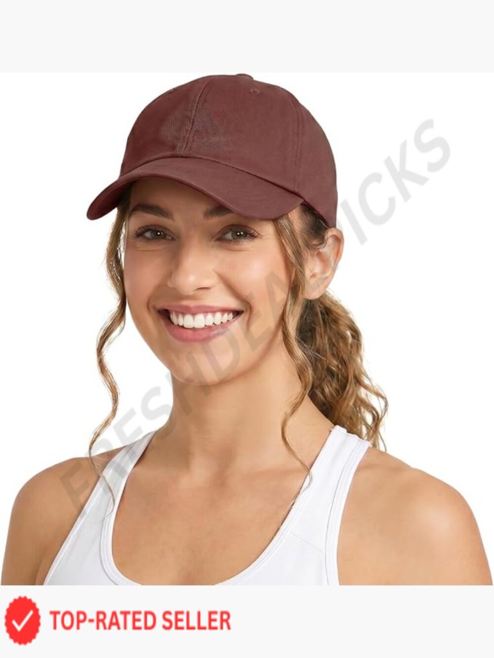 Satin Lined Baseball Cap Unstructured Dad Hat Adjustable Silk Lining Washed